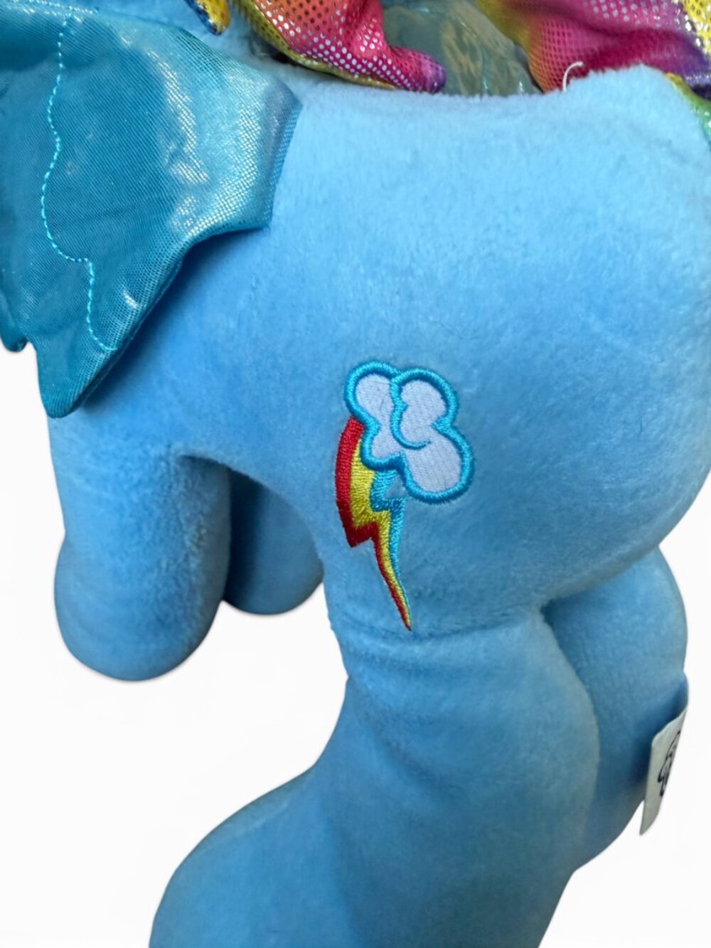 My Little Pony Rainbow Dash Large Cuddle Pillow Stuffed Animal Plush 18 Inches - Picture 7 of 7